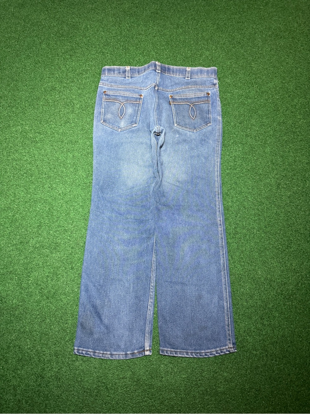 Levis 517 Bootcut Vintage Jeans 70s Talon Zipper Western Retro Denim 34x28